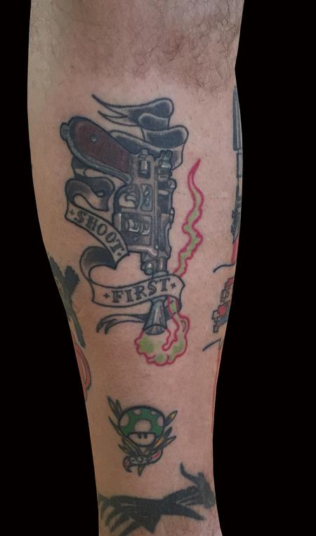 Tattoos - Han Solo Blaster - 101848
